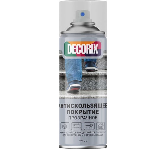 Изображение товара Антискользящее защитное покрытие Decorix 520 мл, бесцветное 0167-00 DX