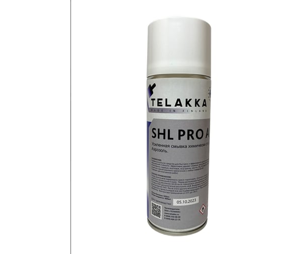 Изображение товара Усиленная смывка химически стойких ЛКП Telakka SHL PRO Aero 500мл 4673763647391