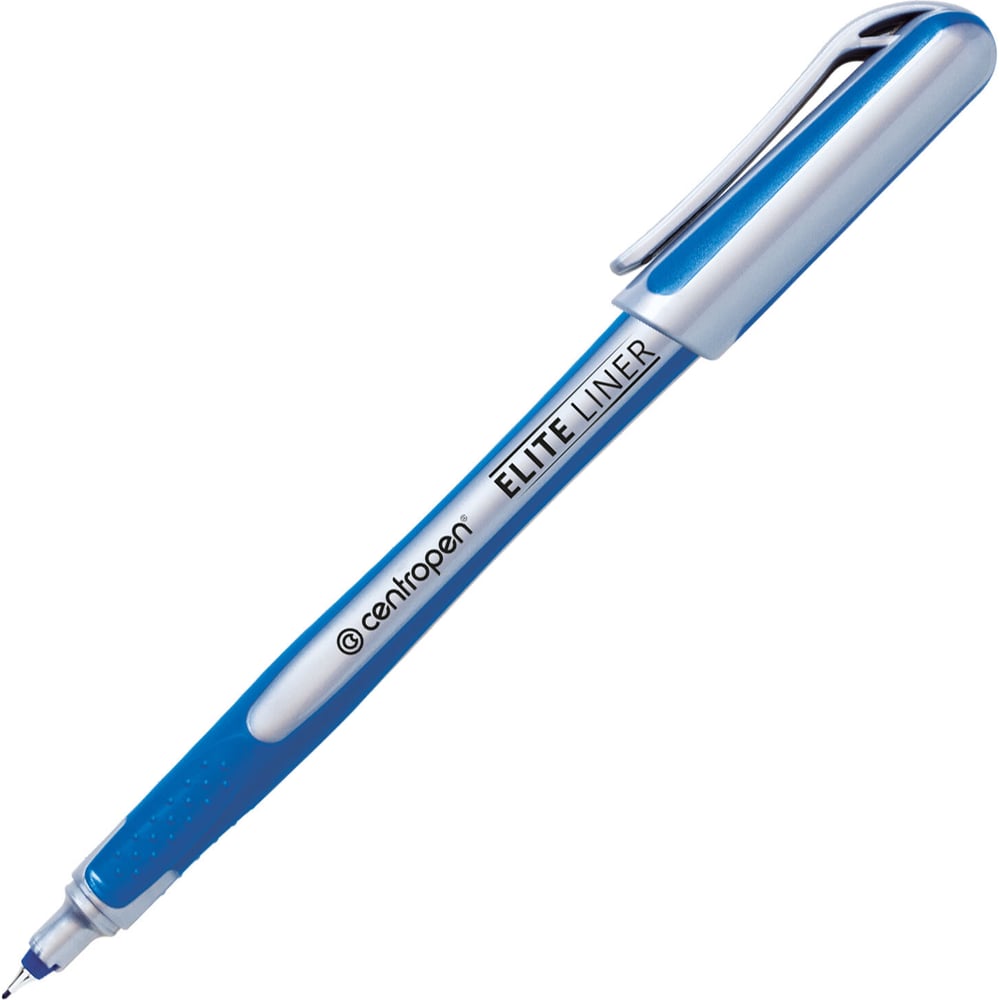 Изображение товара Ручка капиллярная CENTROPEN Elite liner синяя комплект из 10 шт Изображение товара Ручка капиллярная CENTROPEN Elite liner синяя комплект из 10 шт