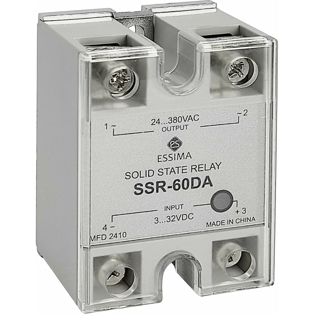 Изображение товара Твердотельное реле KRAFTAIR SSR-60DA 60А для автоматизации
