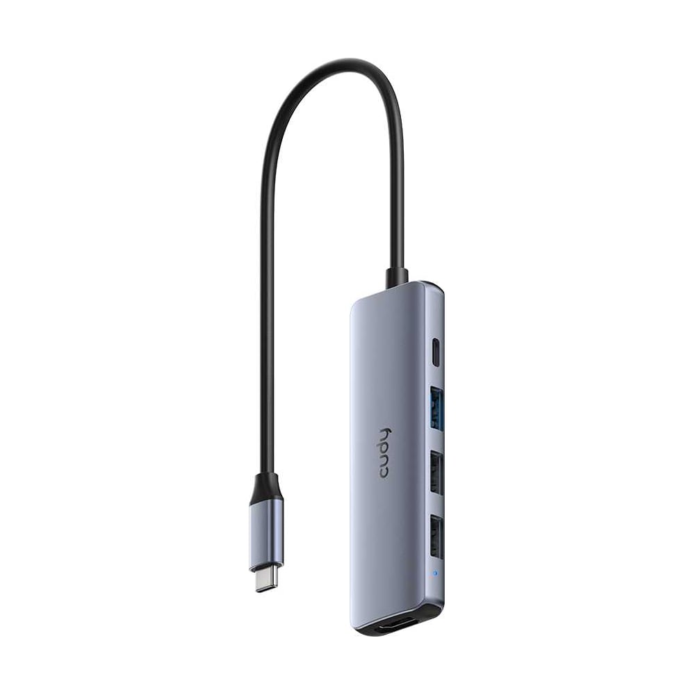 Изображение товара Концентратор Cudy UH405 USB-C 5 в 1 с портом HDMI (4K) 10000152103 Изображение товара Концентратор Cudy UH405 USB-C 5 в 1 с портом HDMI (4K) 10000152103