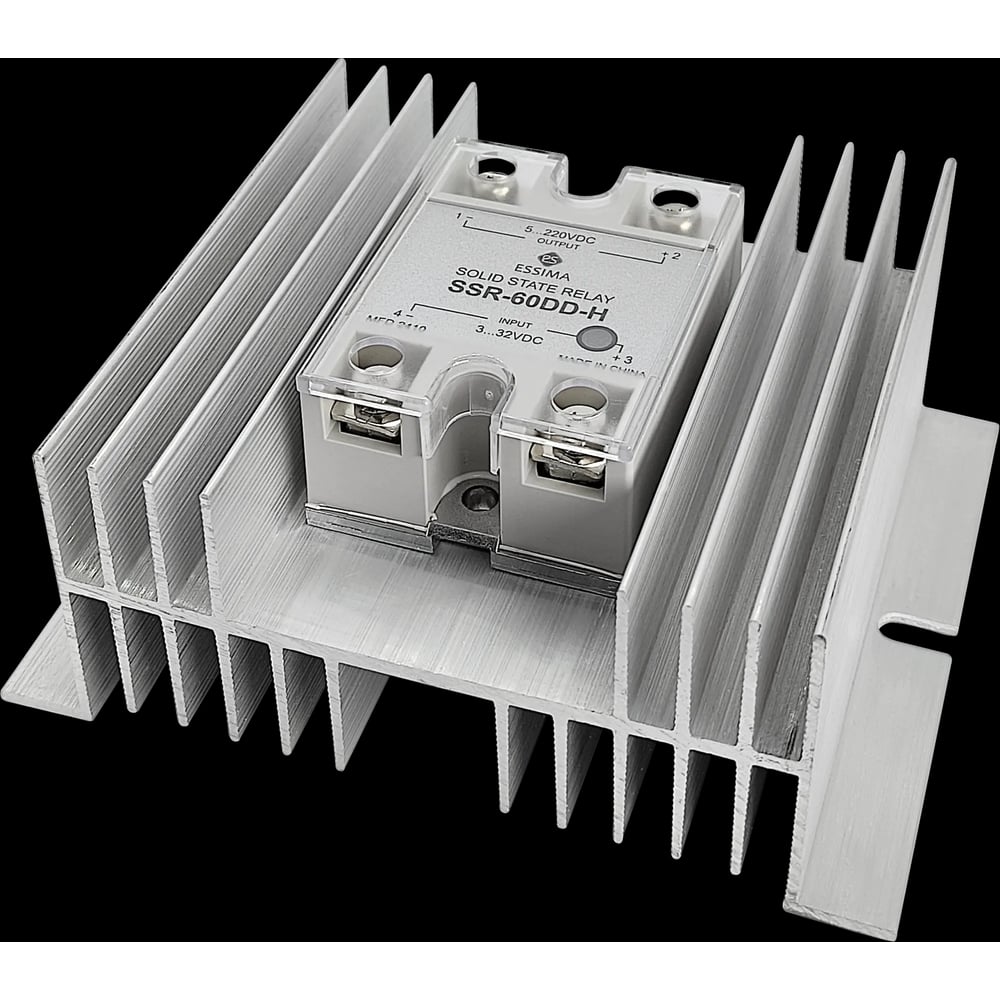 Изображение товара Твердотельное реле KRAFTAIR SSR-60DD-H 60 А IP40 для автоматизации