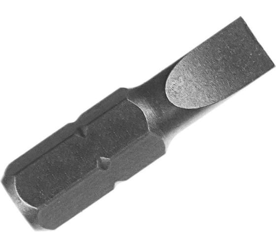 Изображение товара Бита шлицевая (SL5.5x0.8x25 мм; S2; хвостовик 1/4") CNIC 68571