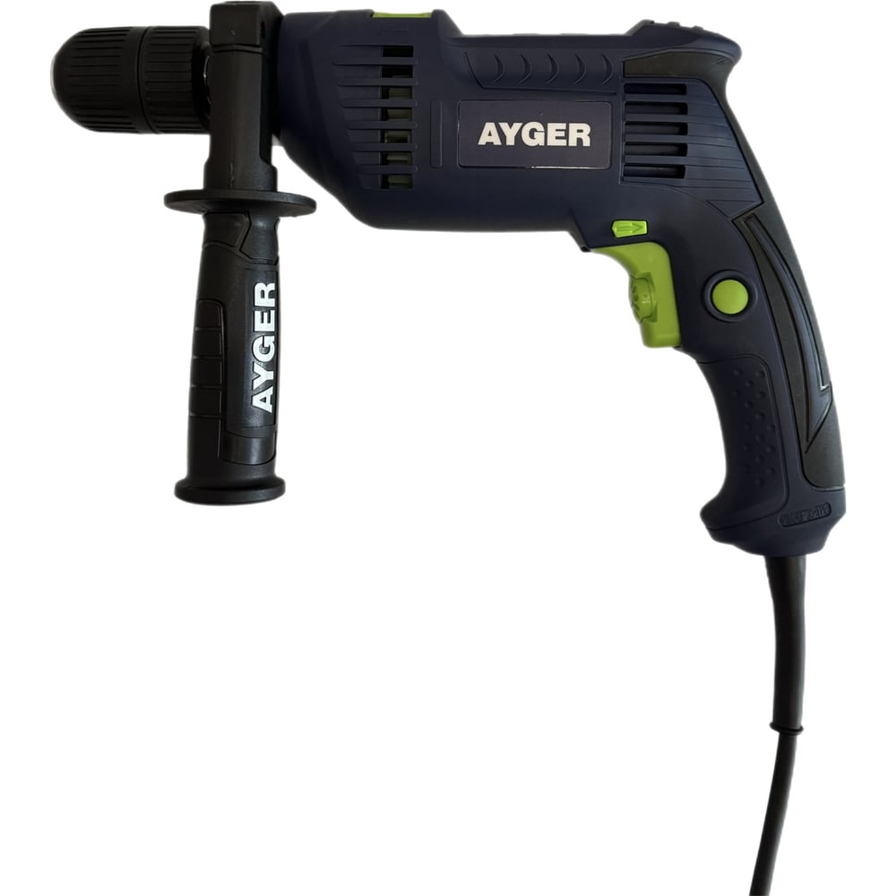 Изображение товара Электрическая дрель AYGER AD850 с реверсом и 850 Вт Изображение товара Электрическая дрель AYGER AD850 с реверсом и 850 Вт