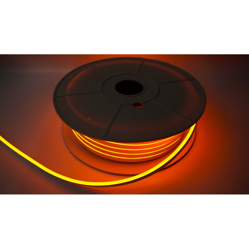 Изображение товара Гибкий неон DIAMOND LED оранжевый 50 м IP67 высокая яркость