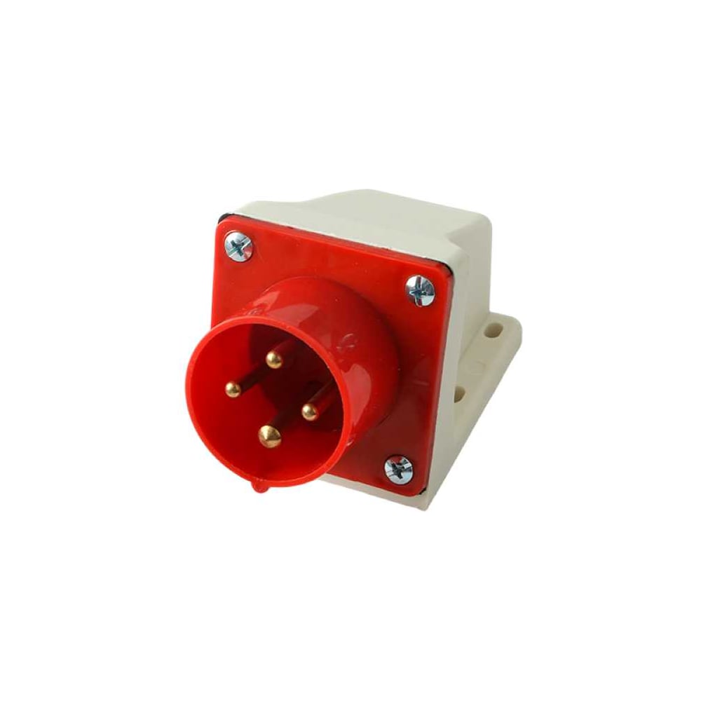 Изображение товара Стационарная кабельная вилка Jazzway PPC 514 3Р+РЕ IP44 16A