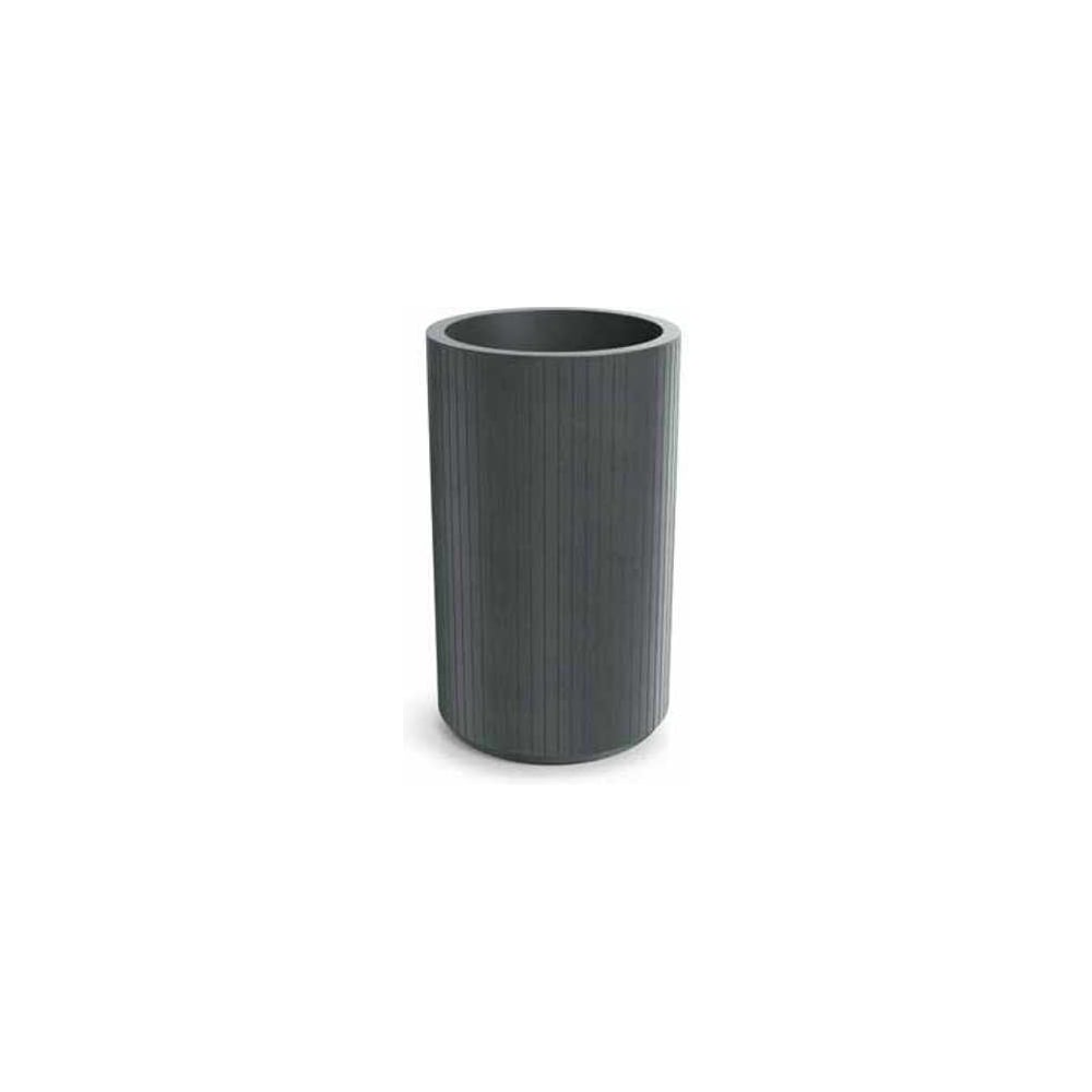 Изображение товара Кашпо Scheurich Coro Round High пластик, d48, h80см, 34л, графит (graphite) 073023 Изображение товара Кашпо Scheurich Coro Round High пластик, d48, h80см, 34л, графит (graphite) 073023