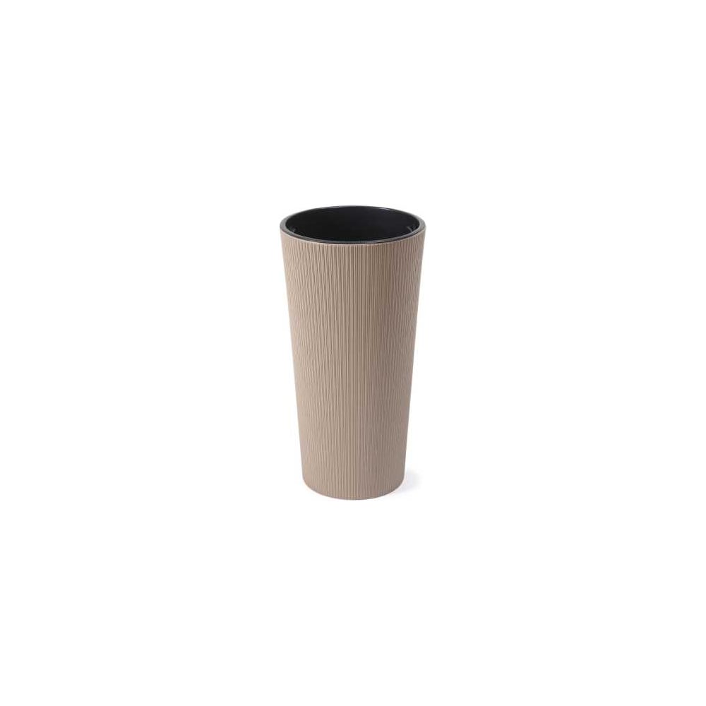 Изображение товара Кашпо Scheurich LILIA ECO Coffee Jumperd 25см для цветов и растений