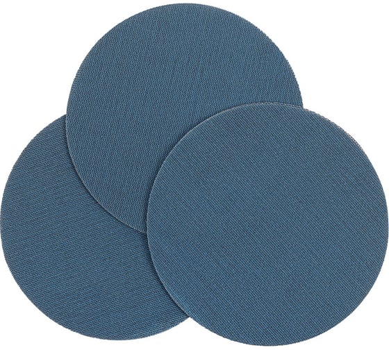 Изображение товара Круг шлифовальный сетка DLT GrandFlex BLUE-NET CERAMIC, d225мм, _150, 10шт, (керамика точной формы) 3459