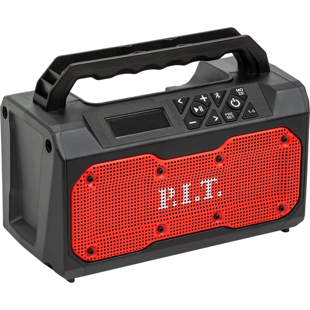Изображение товара Радио-Bluetooth аккумуляторное P.I.T. SOLO (20В, 85.7-108 МГц, 2х10 Вт, USB 2.0, вых. 5В, 2.1А) PJS20H-10A Изображение товара Радио-Bluetooth аккумуляторное P.I.T. SOLO (20В, 85.7-108 МГц, 2х10 Вт, USB 2.0, вых. 5В, 2.1А) PJS20H-10A