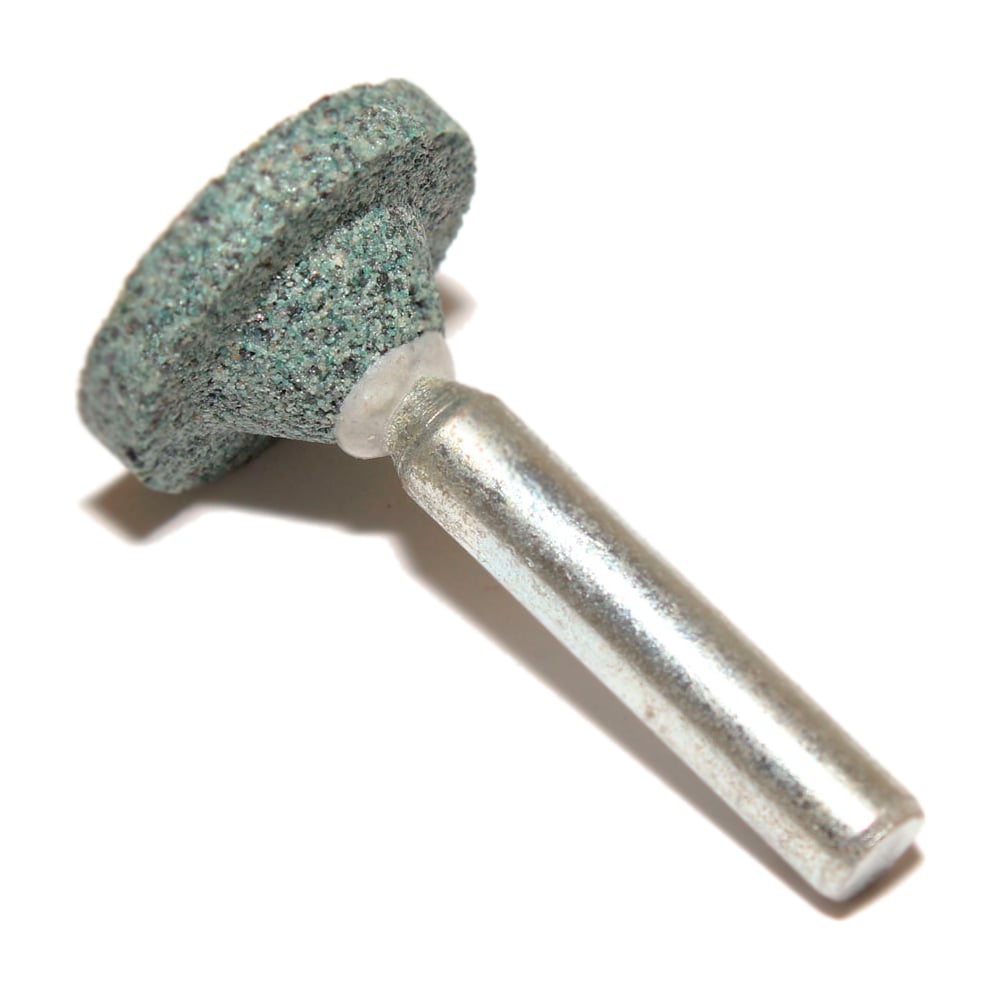 Изображение товара Головка абразивная с хвостовиком AW(ГЦ) 32x10x6 мм, 63C, F60(25Н), O(СТ1) CNIC 50634