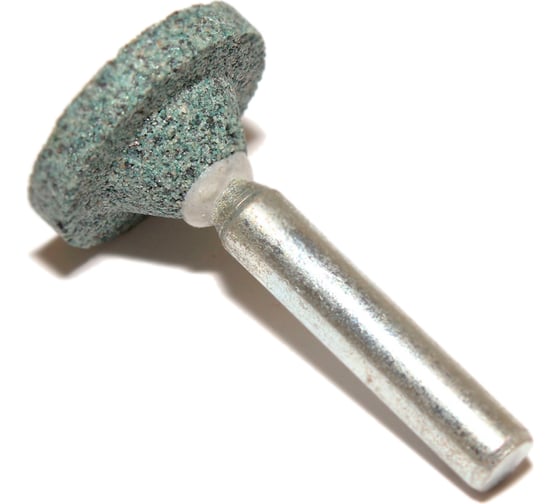 Изображение товара Головка абразивная с хвостовиком AW(ГЦ) 25x6х6 мм, 63C, F60(25Н), O(СТ1) CNIC 50626