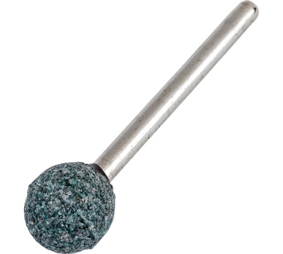 Изображение товара Головка абразивная с хвостовиком F2W(ГШ) 10x3 мм, 63С, F60(25Н), O(СТ1) CNIC 50717