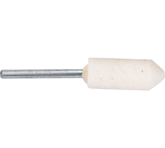 Изображение товара Головка абразивная с хвостовиком EW(ГК) 10x25x3 мм, 25А, F60(25Н), O(СТ1) CNIC 50730