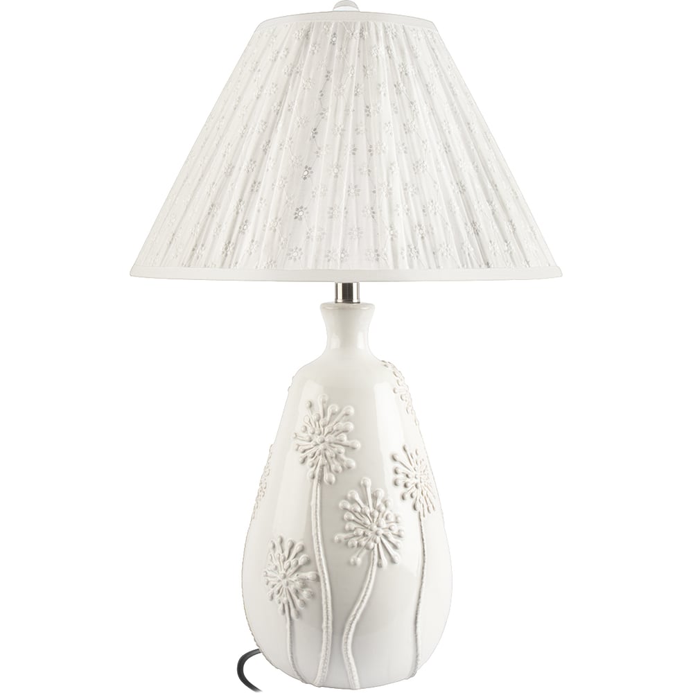Изображение товара Настольная лампа LOFT IT Fennel 10496T белая 60 Вт Изображение товара Настольная лампа LOFT IT Fennel 10496T белая 60 Вт