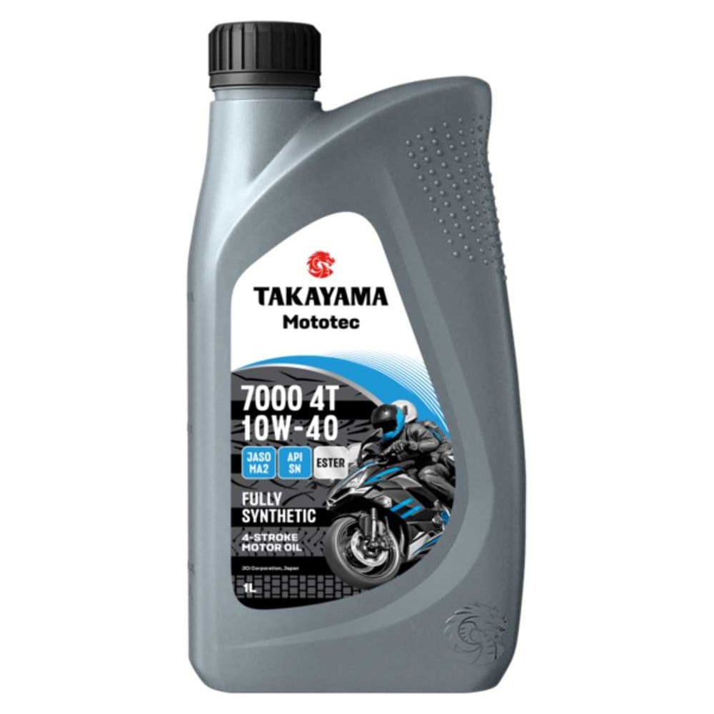 Масло TAKAYAMA Mototec 7000 4T 10W-40 SN MA2 1л 6056111