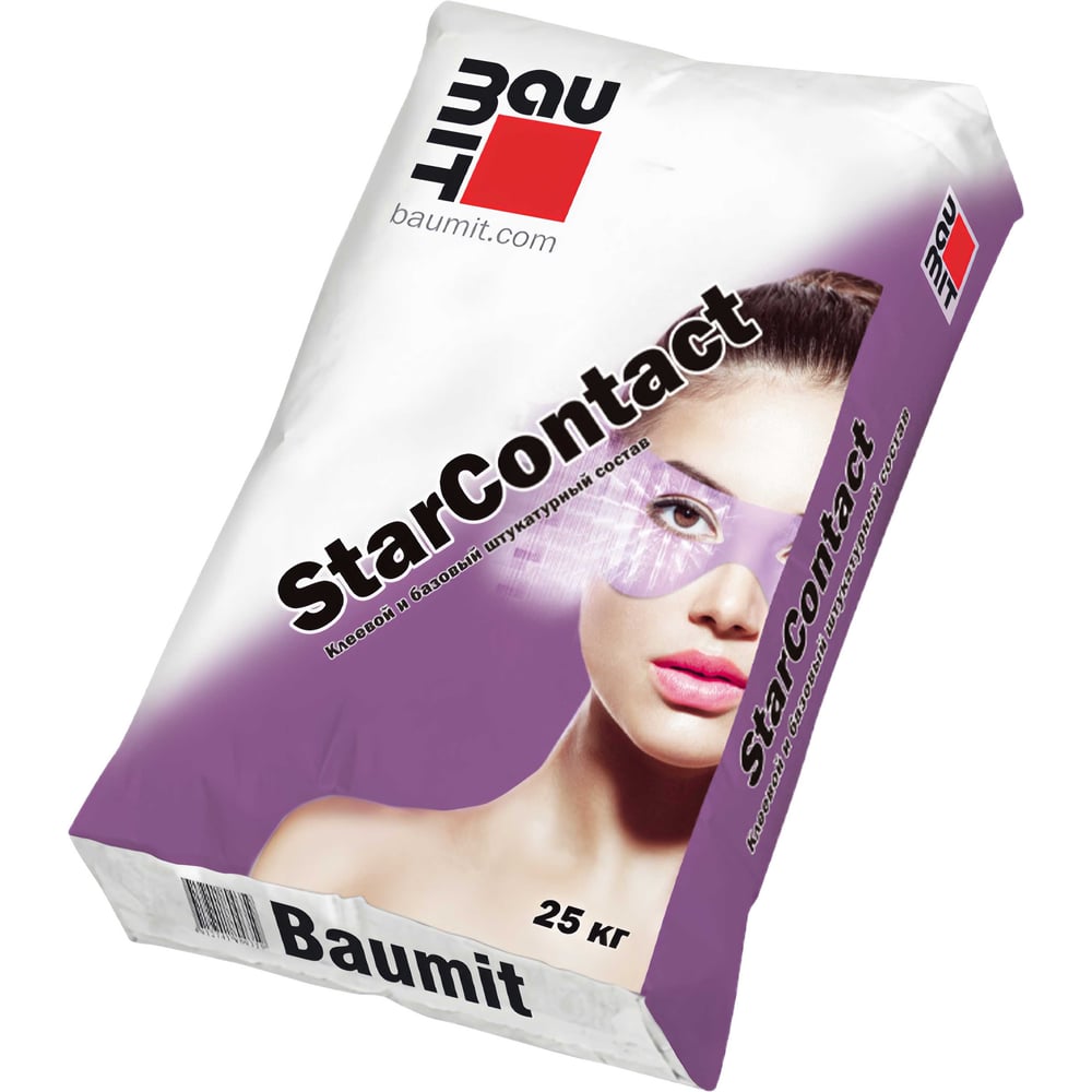 Изображение товара Клеевой и базовый штукатурный состав Baumit StarContact, 25 кг 25 кг (1005)