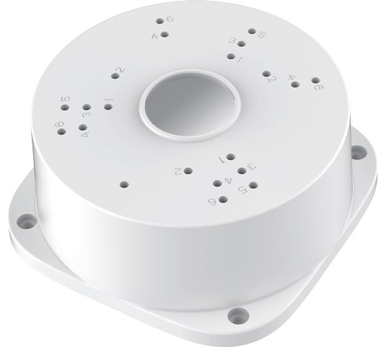 Изображение товара Монтажная коробка для видеокамер Amatek пластик 7000597