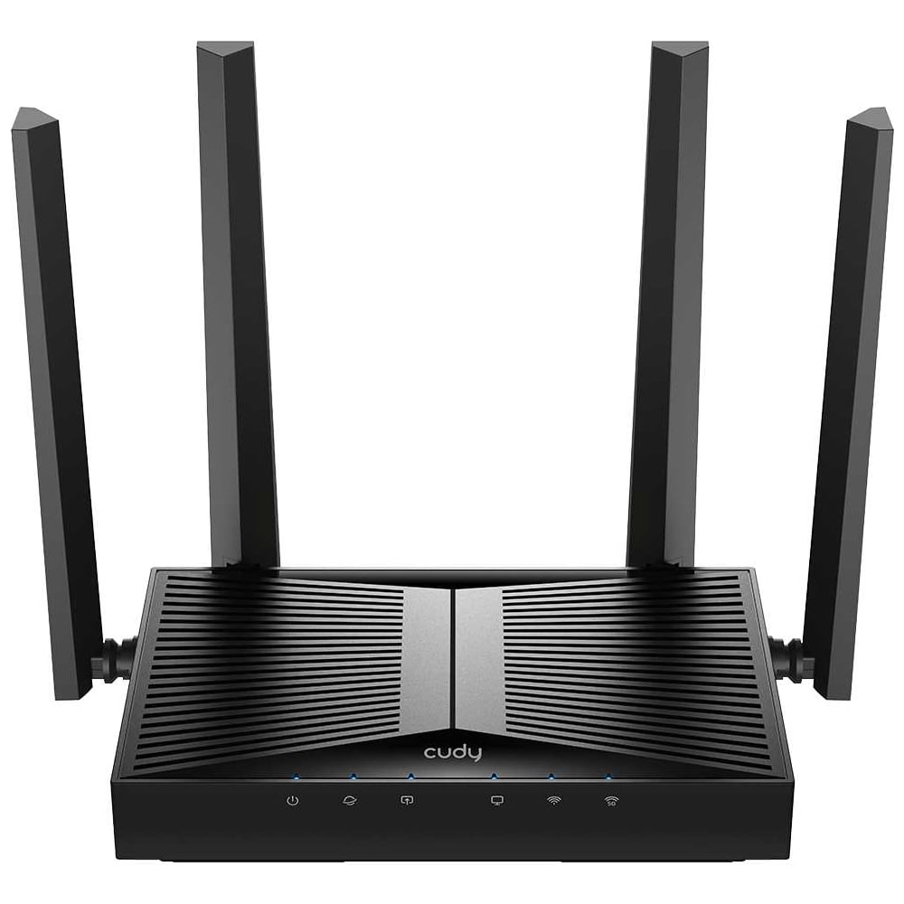 Изображение товара Двухдиапазонный гигабитный роутер Cudy WR3600 1.0 Wi-Fi 7 BE3600 с поддержкой Mesh, 2,4/5 ГГц, до 3570 Мбит/с, 5x1 Гбит/с, 4 антенны, черный 10000149053