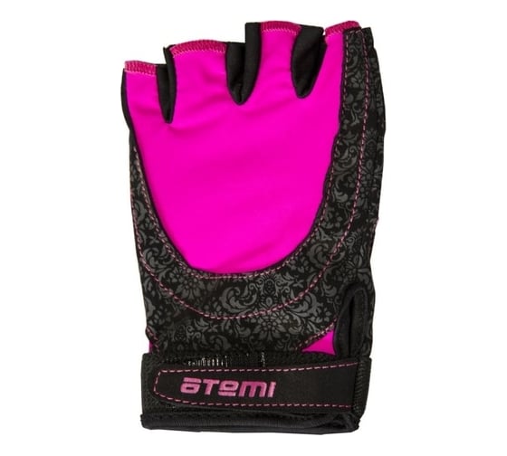 Изображение товара Перчатки для фитнеса ATEMI AFG06PXS, черный/розовый, размер XS 00000112169
