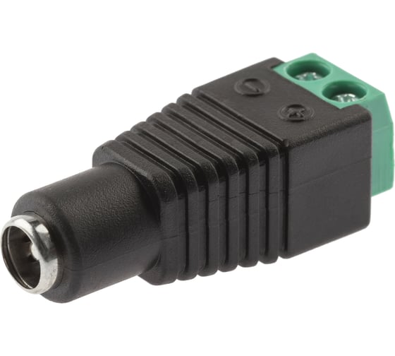 Изображение товара Разъем питания ЭРА гнездо, DC 2.1х5.5, с клеммной колодкой RDC04 Б0048311