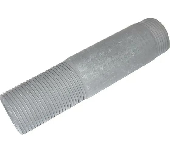 Изображение товара Сгон стальной ДУ-20 мм L-110 мм ЦТД термодиффузионное цинкование 15200110