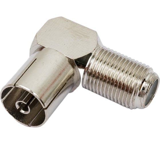 Изображение товара Угловой переходник ЭРА RA03 гнездо F - гнездо TV Б0048293