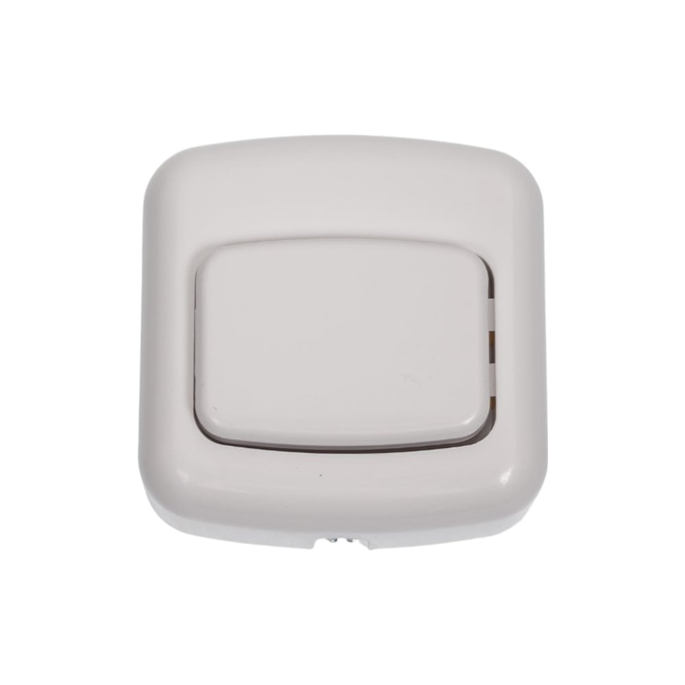 Изображение товара Выключатель для бытовых звонков Bylectrica А11-894 белый без подсветки