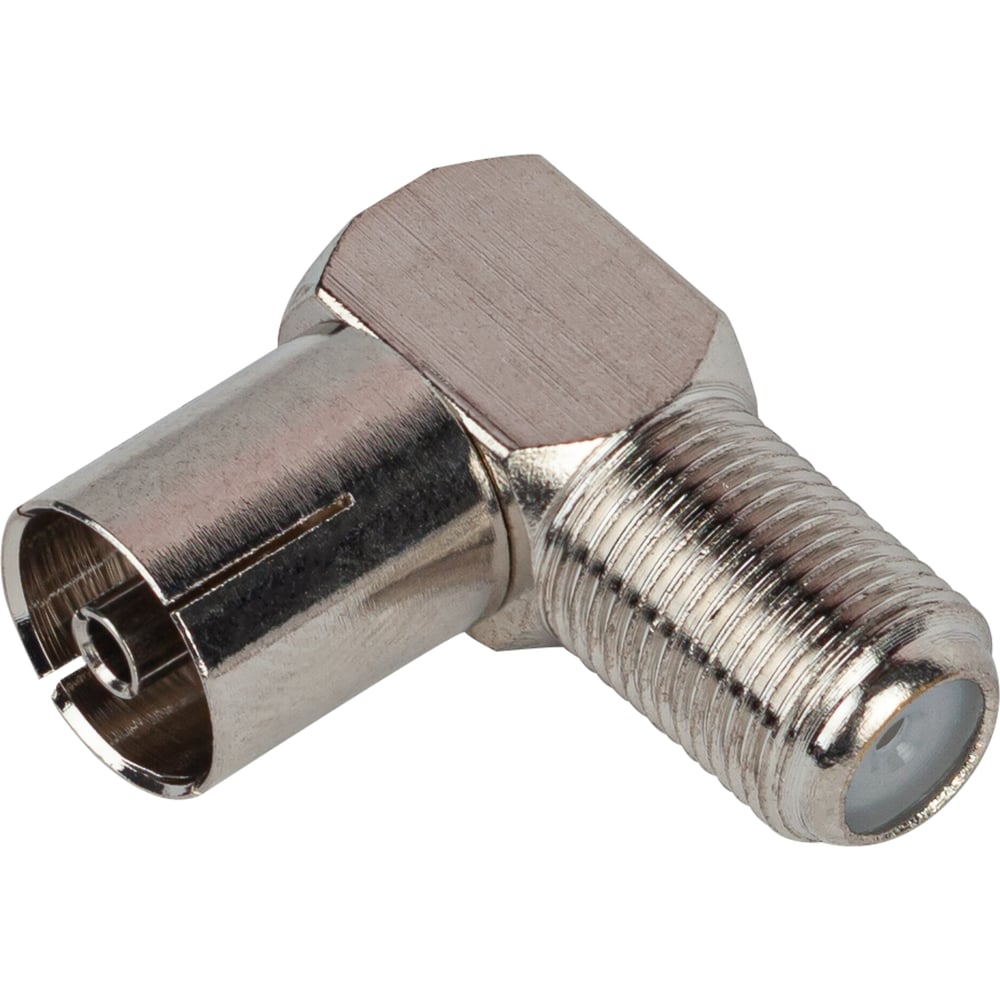 Изображение товара Угловой переходник ЭРА Simple RSA03 F гнездо TV гнездо для антенных соединений