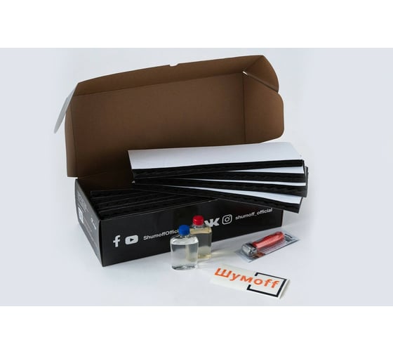 Изображение товара Набор для шумоизоляции автомобильных шин Шумофф Тихие шины НФ-00001535