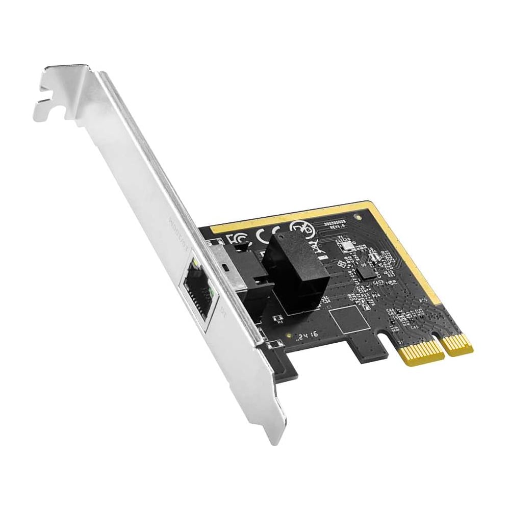 Изображение товара Гигабитный сетевой адаптер Cudy PCI-E RTL8111H для быстрого подключения Изображение товара Гигабитный сетевой адаптер Cudy PCI-E RTL8111H для быстрого подключения
