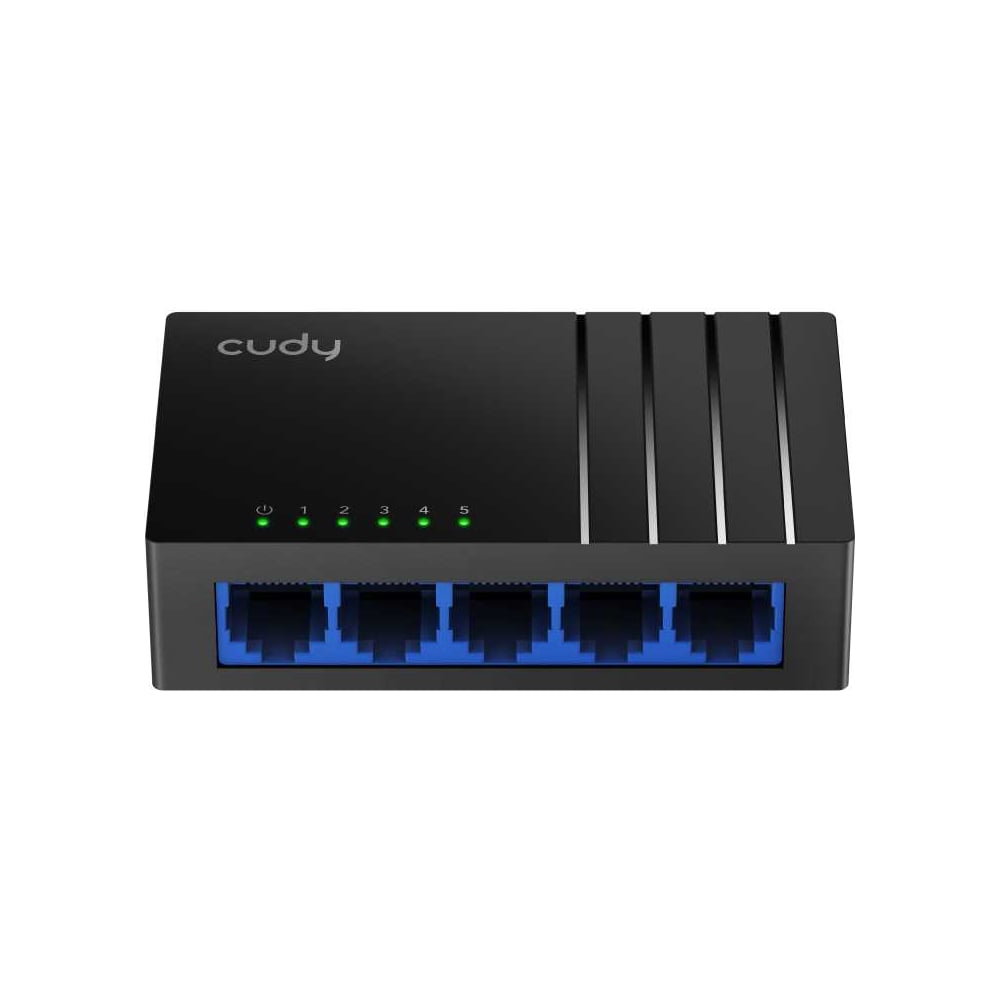 Изображение товара Настольный коммутатор Cudy GS105D 5.0 с 5 гигабитными портами, пластиковый корпус 10000148120 Изображение товара Настольный коммутатор Cudy GS105D 5.0 с 5 гигабитными портами, пластиковый корпус 10000148120