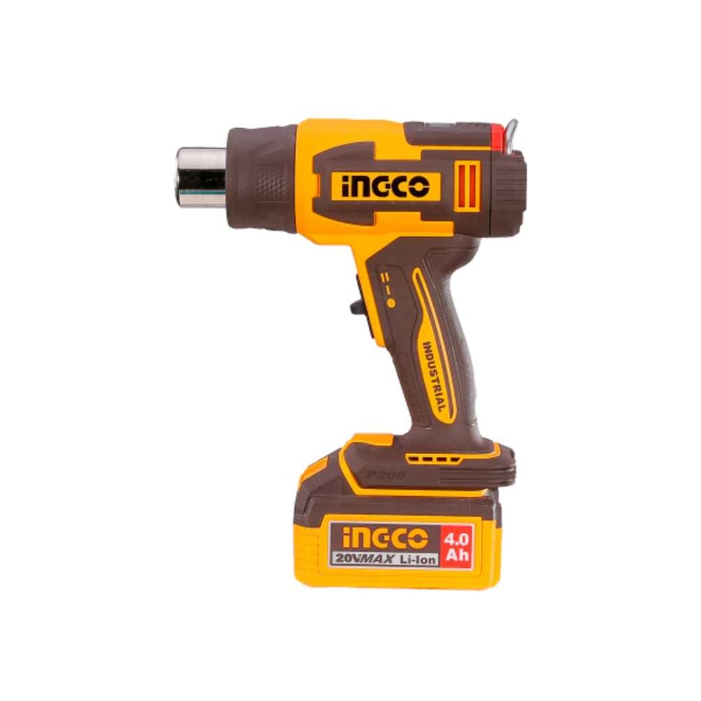 Фен технический INGCO акк, 300/580C, P20S(20В) HGLI2058