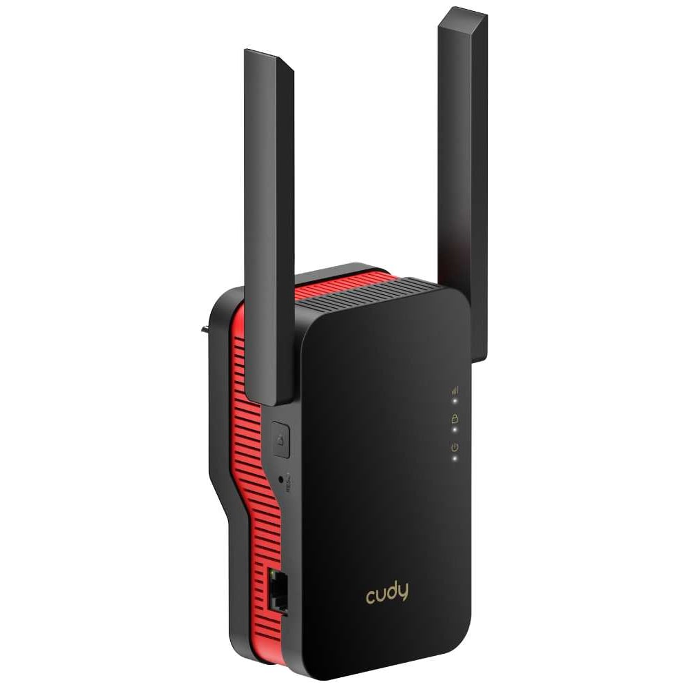 Изображение товара Усилитель сигнала Wi-Fi Cudy RE3000 1.0 6 AX3000 с поддержкой Mesh, 2,4/5 ГГц, до 2976 Мбит/с, 1x1 Гбит/с, 2 антенны, черный 10000149024