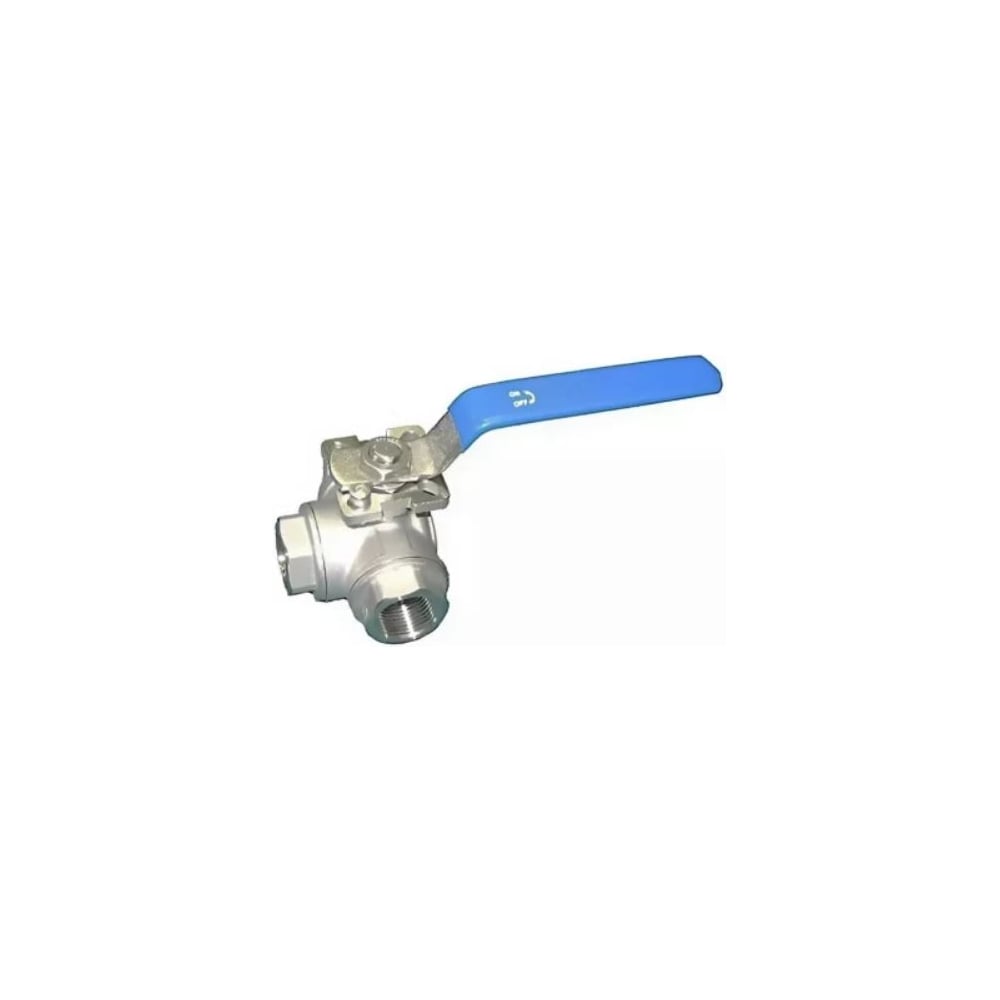 Изображение товара Кран шаровой DN.ru 316-316-PTFE-SP-3L-T-ISO-H Ду10 Ру63 ZGY с ISO фланцем и рукояткой D160-80239 Изображение товара Кран шаровой DN.ru 316-316-PTFE-SP-3L-T-ISO-H Ду10 Ру63 ZGY с ISO фланцем и рукояткой D160-80239