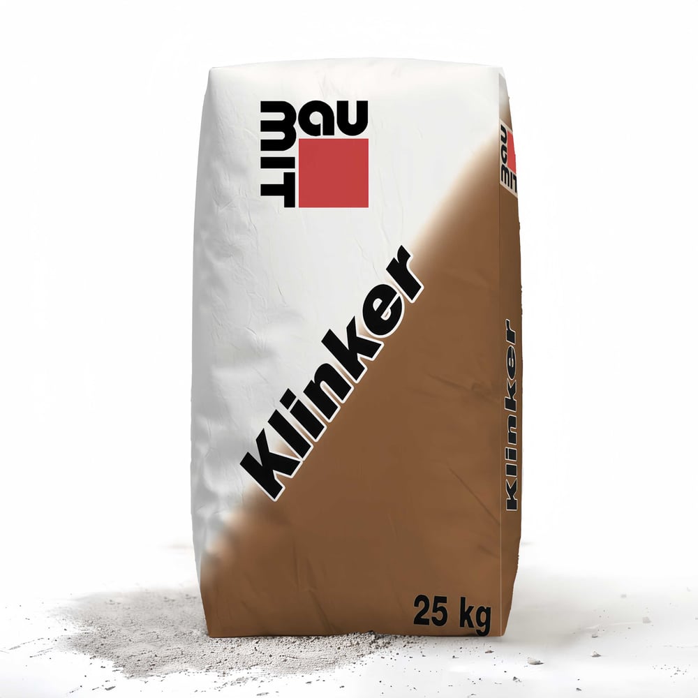 Кладочный раствор Baumit Klinker на основе цементного вяжущего, Алебастрово-белый, 25 кг Baumit Klinker, Алебастрово-белый, 25 кг (1105)