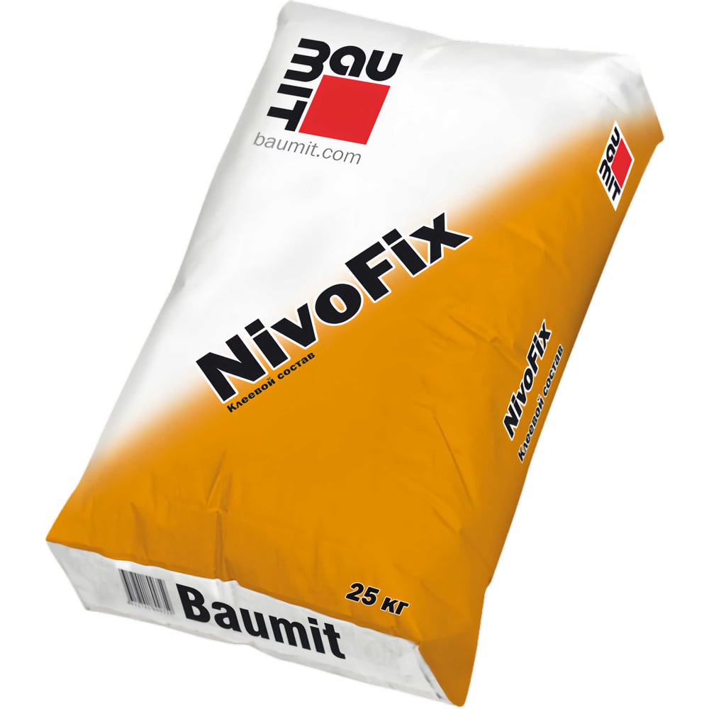 Изображение товара Клеевой состав Baumit NivoFix для пенополистирола и ваты, водостойкий