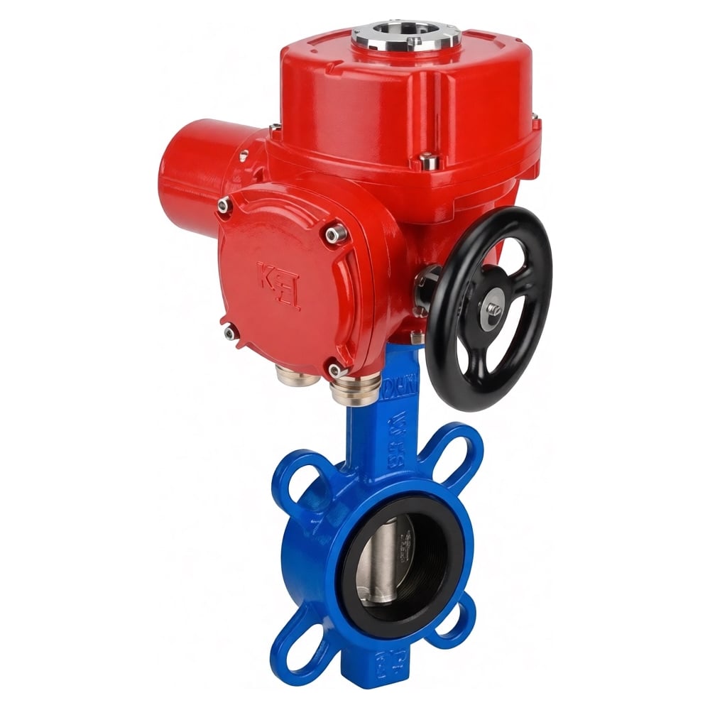 Затвор дисковый поворотный DN.ru WCB-316L-VITON Ду250 Ру16, эл.привод QT-W (M) EX-040 380В D050-93975