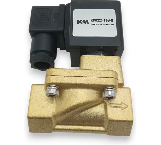 Изображение товара Клапан электромагнитный Контактная Механика G1/2, 24V KPU225-15-A-B