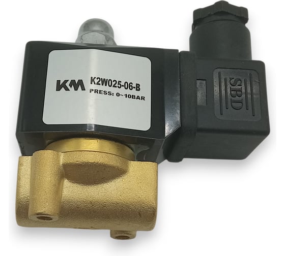Изображение товара Клапан электромагнитный Контактная Механика G1/8, 24V K2W025-06-B