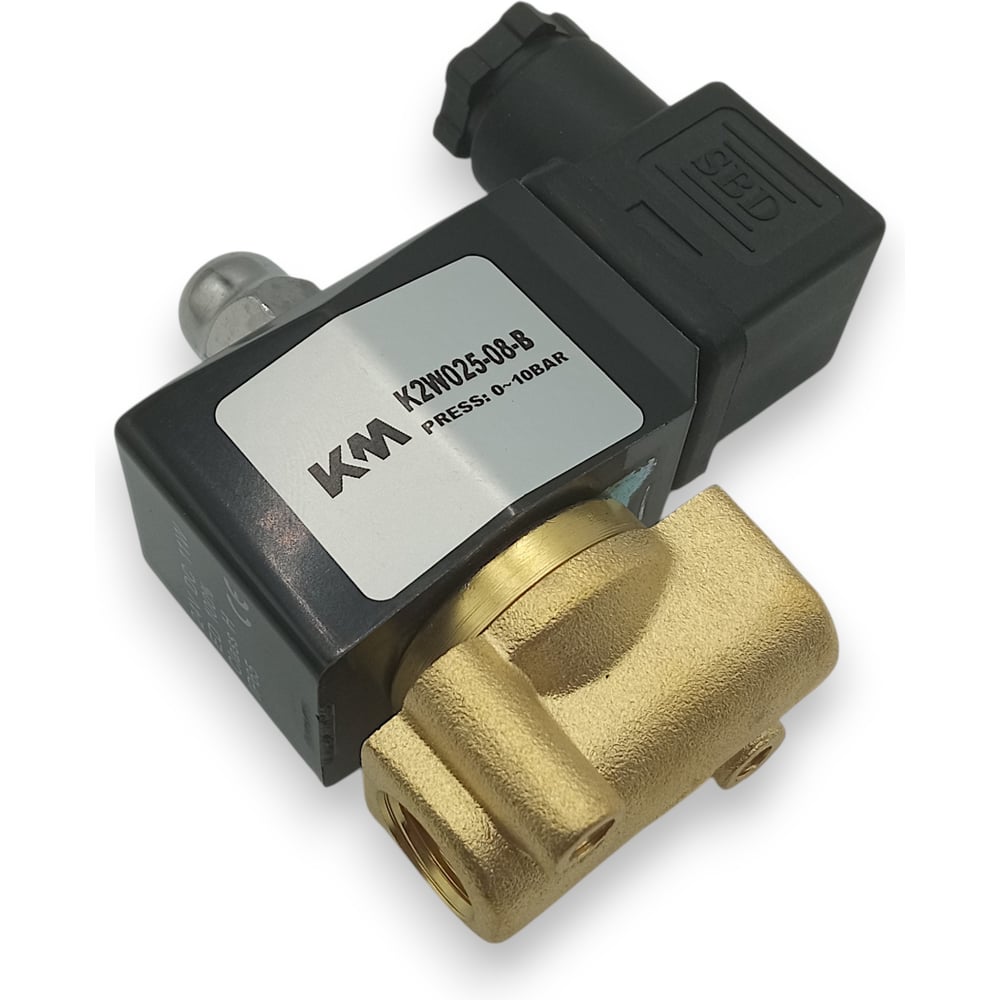 Изображение товара Клапан электромагнитный Контактная Механика G1/4, 24V K2W025-08-B Изображение товара Клапан электромагнитный Контактная Механика G1/4, 24V K2W025-08-B