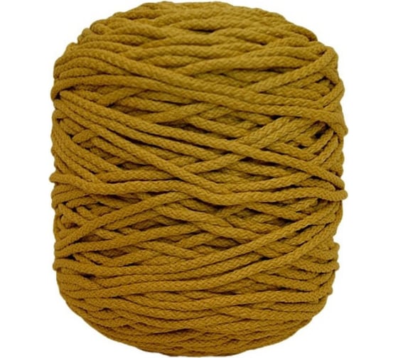 Изображение товара Полиэфирный шнур ЭБИС 5 мм 200 м желтый № 156 75215