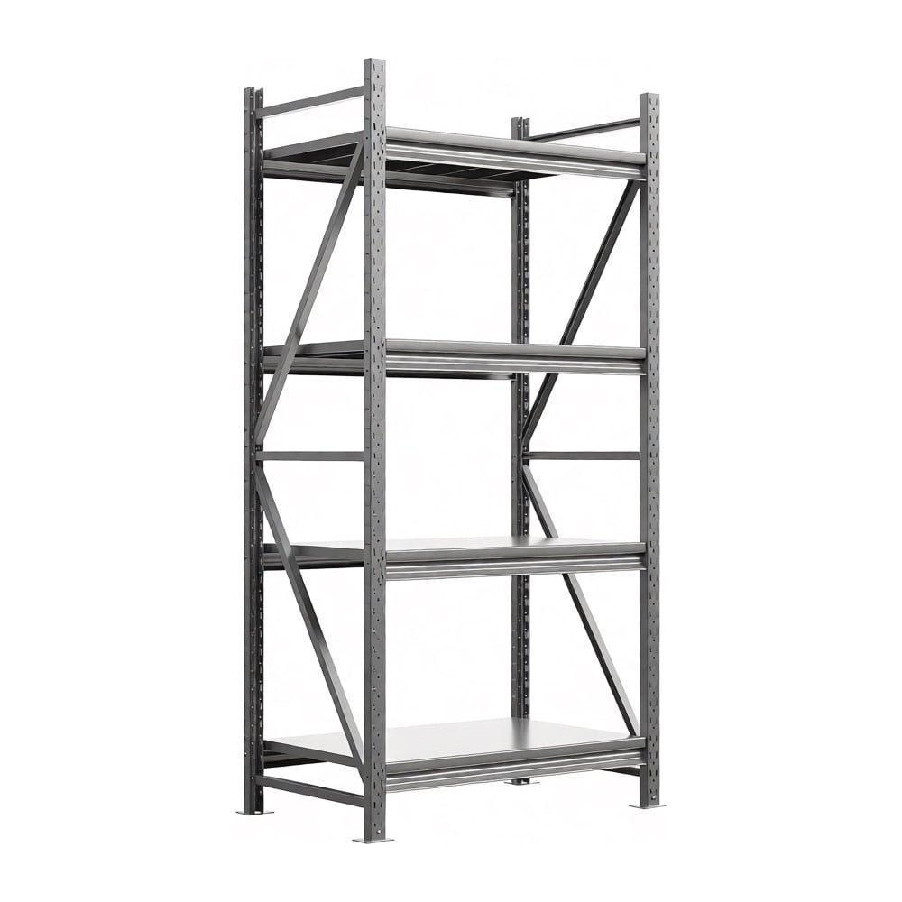 Изображение товара Среднегрузочный металлический стеллаж HONEYCOMB Optimus Pro 4 яруса с регулируемыми полками Изображение товара Среднегрузочный металлический стеллаж HONEYCOMB Optimus Pro 4 яруса с регулируемыми полками