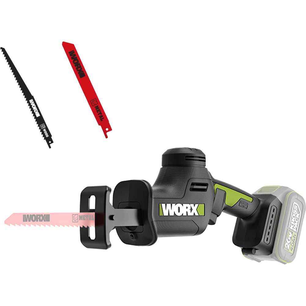 Аккумуляторная сабельная пила WORX Professional WU500.9