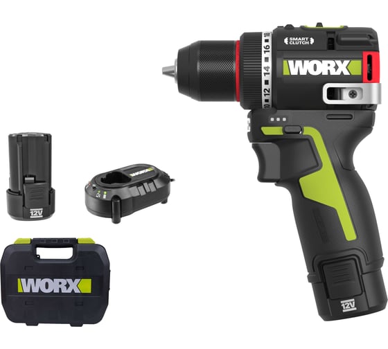 Изображение товара Аккумуляторная дрель-шуруповерт WORX Professional WU135