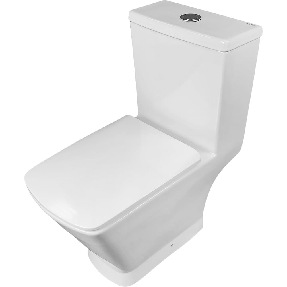 Моноблок безободковый Azario AZ-1214 с сиденьем микролифт из дюропласта 620х350х740мм 00097417