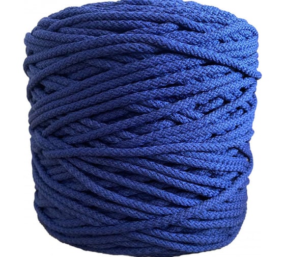 Изображение товара Полиэфирный шнур ЭБИС 5 мм 200 м темно-синий № 89 75420