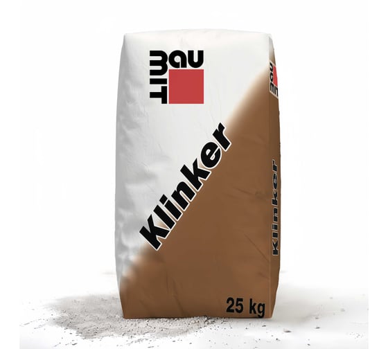 Изображение товара Кладочный раствор Baumit Klinker c низким водопоглощением, Антрацитово-серый, 25 кг Baumit Klinker, Антрацитово-серый, 25 кг (1106)
