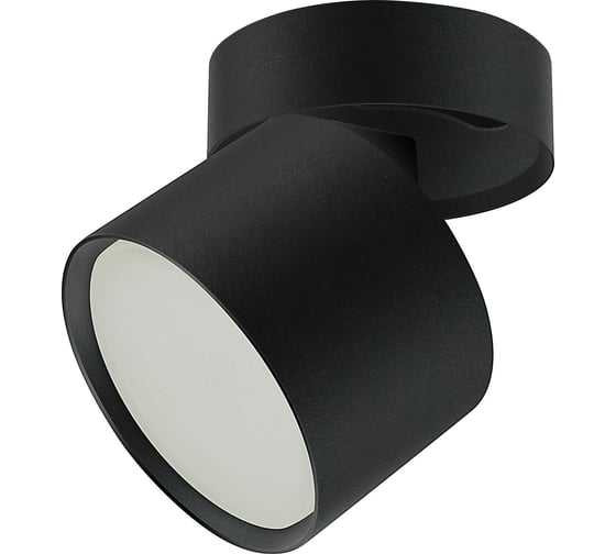 Изображение товара Накладной светильник ЭРА OL12 GX53 SBK подсветка, под лампу Gx53, алюминий, цвет черный 40/960 Б0049034