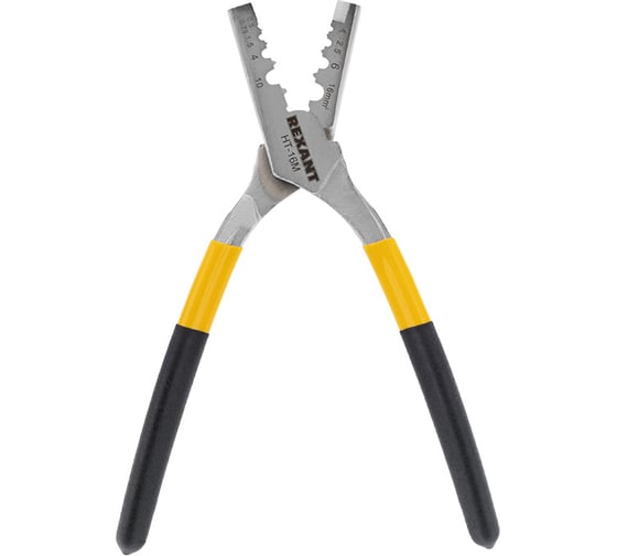 Изображение товара Пресс-клещи для обжима втулочных наконечников REXANT 0,5-16 мм² HT-16M 12-3208